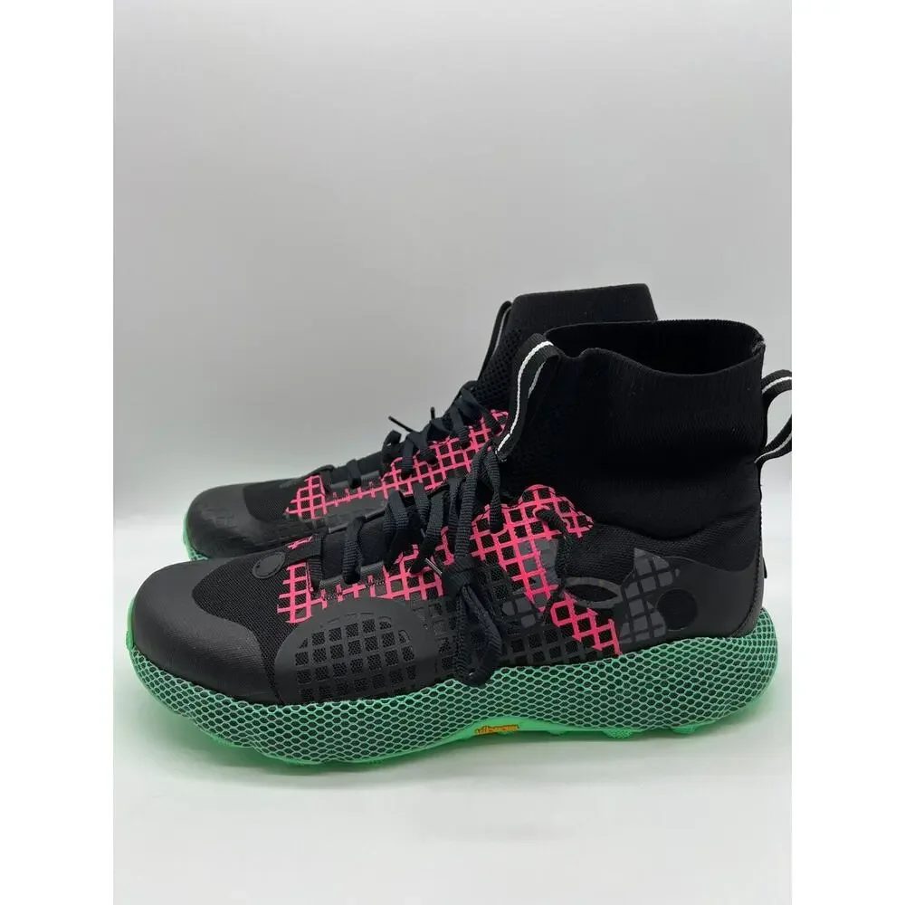 Under Armour HOVR Ridge Trek Black Chestnut Red Green 3025581-001 Men's Size 13